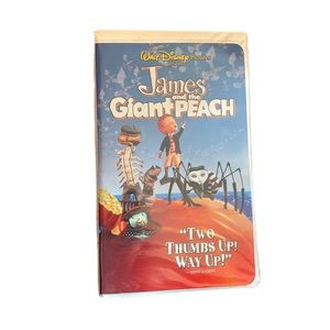 Disney James and the Giant Peach original VHS